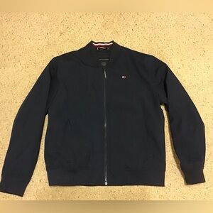 TOMMY HILGIFER NAVY BLUE SZ L MENS NWOT 3 LAYER WATERPROOF JACKET COAT